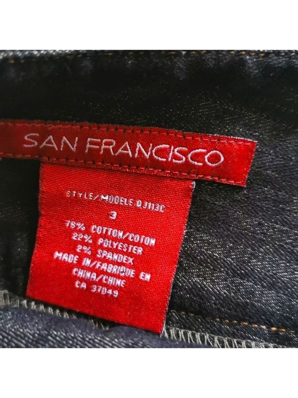 San Francisco mini pleated black denim skirt. - Picture 2 of 4